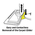 Miniatyrbilde 5 av 5: Teppevaskeramme Teppeglider For Easyfix Sc2 Sc3 Sc4 Sc5 Teppeglider Easyfix