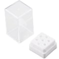 Miniatyrbild 1 av 5: 7 Hål Nagelfilsborr Huvuden Bits Hållare Organizer Box Behållare för Nagel Slip Huvuden Display