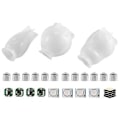 Miniatyrbillede 3 af 5: Silikone Resin Form 3 Stykker Led Pære Silikone Form Egnet Til Resin 3d Diy Resin Silikone Mol