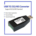 Pikkukuva 3 / 5: Usb - Rs232 Rs485 Usb Sarjaliikenne Moduuli Teollisuuslaatuinen Usb-232/485 Signaalimuunnin
