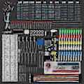 Miniatyrbild 5 av 5: Kit för R3 DIY-projekt för R3 Elektronisk DIY-kit Elektronisk komponentsats med låda 830 Kopplingsdäck