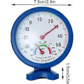Miniatyrbillede 4 af 5: 5 stk. Dial Termometer - Udendørs termometre til terrasse, buet glas køleskabstermometer serigrafi, Dial Termometer Øjeblikkelig aflæsning tydeligt D (d-4-)