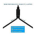 Miniatyrbillede 2 af 5: Xlr Splitter Kabel, 1 Xlr Hun Til 2 Xlr Han Y Kabel Balanceret Mikrofon Splitter Ledning Lydadaptere