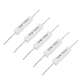 Miniatyrbillede 1 af 3: 1.0 Ohm 10w Trådviklet Keramisk Cementmodstand 5 stk