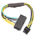 Miniatyrbillede 1 af 5: 3020 7020 8-pin Ledningskabel Atx 24p Til 8p Kabel