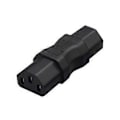 Miniatyrbillede 3 af 5: C13 til C15 Hun AC Strømadapter Konverter Stik Strømstik Adapter