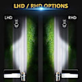 Pikkukuva 5 / 5: 70W auton mini H4 H6 Hs1 LED-projektorilamppu, oikeanpuoleinen ohjaus