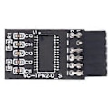 Miniatyrbillede 2 af 4: TPM 2.0 Modul LPC SPI 12Pin Fjernkort Krypteringssikkerhedskort Tilbehør til GIGABYTE