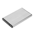 Miniatyrbillede 5 af 5: Harddisk kabinet 2.5in USB2.0 480Mbps Nem installation Meget holdbar Aluminiumlegering Plug and Play HDD kabinet Sølv