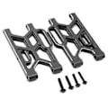 Miniatyrbilde 3 av 5: Frontfjæringsarm i aluminiumslegering ARA330789 for Arrma 1/8 Mojave Rc Bil Oppgradert Del Svart