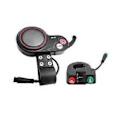 Pikkukuva 1 / 3: Qs-s4 48v-60v Peukalokaasu LCD-näyttömittari+kytkinpainike Zero 8 9 10 8x 10x sähköskootterille