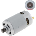 Miniatyrbild 3 av 5: 21V RS550 borstad motor 14 tänder motor lämplig för 4/6 tum mini sladdlös logsåg motorsåg verktygstillbehör
