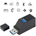 Miniatyrbild 4 av 5: Usb 3.0 3-port Hub (2 Usb 2.0 + Usb 3.0), Datahubb för och datorer och andra Usb 3.0-kompatibla enheter