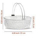 Miniatyrbilde 5 av 5: R Kurv, er Kurv, 304 Mindre Stål Mesh Kurv For R, R Tilbehør 8