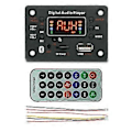 Miniatyrbillede 1 af 5: Bluetooth Modul Bil Audio Bluetooth Mp3 Dekoder Board Mp3 Dekoder Effektforstærker Board Ekstern Mikrofon Funktion A