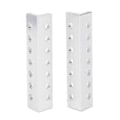 Pikkukuva 1 / 4: 1 pari 7 reiän L-palkkikanava 310300070064 Robottiosa Lisävaruste 12 x 12 x 64 mm