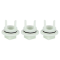 Miniatyrbillede 2 af 5: 3 stk. Kødmaskine Dele Husholdnings Elektrisk Kødhakker Elementer Plastik Gear Sleeve 418076 Passer Til