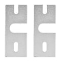 Miniatyrbilde 1 av 4: 2 stk. Hot End Festeplate Mount Aluminiumlegering Rektangulær for Reprap V6 3D-printer