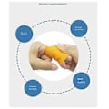 Miniatyrbild 4 av 5: Grön Självhäftande Elastisk Binda Tejp för Knästöd Pads Finger Ankel Handflata Axel