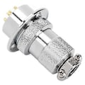 Miniatyrbilde 4 av 4: Luftfart Plugg Sokkel Kobling 30mm Elektrisk Strømadapter for Maskinutstyr 5 Pin