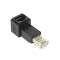 Miniatyrbillede 3 af 4: RJ45 Kobling Han til Hun Ethernet Kobling til Cat5e Ethernet Kabel Forlænger