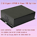 Miniatyrbild 4 av 5: 2.5G 1000M Gigabit IEEE802.3 BT HI Power PoE Splitter 72W 48V till 12V Power over Ethernet för IP-kamera/ WIFI6/7/8