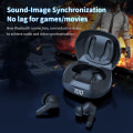 Miniatyrbilde 3 av 5: Gaming Bluetooth-ørepropper - Dual Mode, lyd-bildesynkronisering og lang batterilevetid