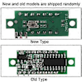 Miniatyrbild 3 av 4: 1st Digital 0.28LED Display Voltmeter DC Strömmätare Panel 0~100V (Röd)