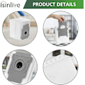 Miniatyrbillede 5 af 5: 12 stk. støvsugerposer, der er kompatible med iRobot Roomba I3+(3550) I7+(7550) S9+(9550) I6+(6550) I8+(8550) rengøringsbase til automatisk snavshåndtering