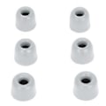 Miniatyrbild 2 av 5: 6st Ersättningsöronproppar Brusreducerande Memory Foam Öronproppar för 4,3mm‑6,0 mm Hörlurar Grå