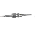 Miniatyrbilde 3 av 4: K Type Termoelement Probe 1/8in NPT Justerbar Temperaturføler i Rustfritt Stål med 3 Meter Kabel