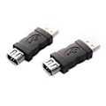 Miniatyrbild 4 av 5: Firewire IEEE 1394 6P Hona Adapter Konverter Förlängare Kontakt Plug and Use