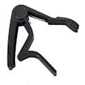Miniatyrbillede 1 af 5: Akustisk/elektrisk/klassisk Guitar Capo af aluminiumslegering, hurtigt skift, sort