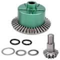 Miniatyrbild 2 av 5: Metalldiffhus Diff 37t Input 13t För Arrma 1/10 Kraton Senton Big Granite Outcast S S,3