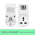 Miniatyrbillede 4 af 5: Europæisk Standard Timer Stik Funktionel LCD Digital Timer Stik EU Stik