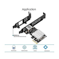 Miniatyrbillede 2 af 5: 2.5g Single Port Gigabit Lan Port 2500m Desktop Server Gaming Gaming Lan Io-pce225-