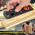 Miniatyrbillede 4 af 5: Chamfer Planer Tømrerhjørne Planer, Manuel Træbearbejdning Planer, Træ Chamfer Planer til Affasning og Skæring af Træ (planer7cutters)