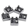Miniatyrbillede 1 af 5: 5 x KBPC5010 1000V 50A Metalhus 4-benet Enkeltfaset Diode Bro Ensretter