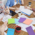 Miniatyrbillede 5 af 5: Linjerede Sticky Notes - 100 x 150mm Memoblokke med Stærk Klæber i 6 Livlige Farver