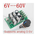 Miniatyrbild 4 av 5: 6-60V Hastighet PWM Hastighet S 20A Ström Volta Regulator Drivmodul