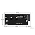 Pikkukuva 2 / 5: CM4 PCIe - M.2 NVMe SSD HAT -laajennuskortti Compute Module 4 -sarjan emolevyille