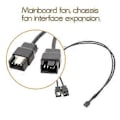 Miniatyrbillede 2 af 5: 4-Pin Y Splitter Kabel 4-Pin PWM Hun til 4-Pin CPU PC Kabinet Blæser Adapter Kabel