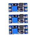 Miniatyrbild 1 av 5: 3st Ingång 2v-24v Dc-dc 5v/9v/12v/28v Boost Converter Justerbar Step Up Strömförsörjning Pcc Kort Mou