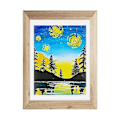 Miniatyrbild 1 av 5: Barnkonst Barnkonstramar Barnkonstramar Utbytbar Konstutställning Stora Ram