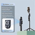 Miniatyrbild 5 av 5: AI Automatisk Spårning Selfie Stick Automatisk Spårning Intelligent Följ Live Telefonhållare Bluetooth 5.0 Gimbal Stabilisator