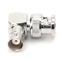Miniatyrbilde 4 av 5: RF Koaksialkabel Adapter L-formet BNC Hann Rett Vinkel til Hunn Kobling
