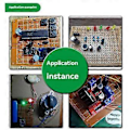 Miniatyrbild 5 av 5: 30 st Prototyp PCB Universalkort 5x7cm Enkelsidig Kretskort DIY Elektroniksats
