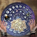Miniatyrbilde 3 av 5: Rund Divinasjons Gummi Matte Pendel Divinasjonsmatte 3 stk Utsøkt Konstellasjon Pendelmatte, Hjemmedekorasjon, Astrologi Pendelmatte For Del (d-4-)