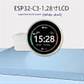 Pikkukuva 5 / 5: ESP32-C3 Kehityskortti 1.28 Tuuman 240X240 IPS Älynäyttö LCD-Moduuli WiFi&Bluetooth Kosketuksella, Valkoinen Kuori