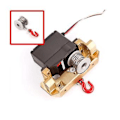 Miniatyrbilde 5 av 5: 2 stk. 25t Styresnekke Servo Vinsj Hjul Trommel For 1/10 Rc Crawler Bil Trx4 Axial Scx10 90046 Oppgradering